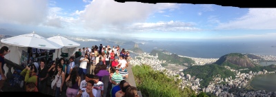 View of Rio de Janeiro, from the Corocovado Mountain